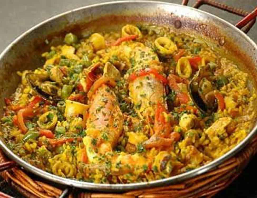 Paella Receitas, Gastronomia e Culinária