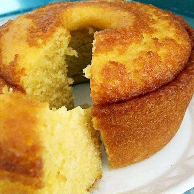 Bolo De Milho Simples